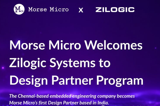 摩尔斯微电子携手 Zilogic Systems 将 Wi-Fi HaLow 设计合作伙伴计划拓展至印度