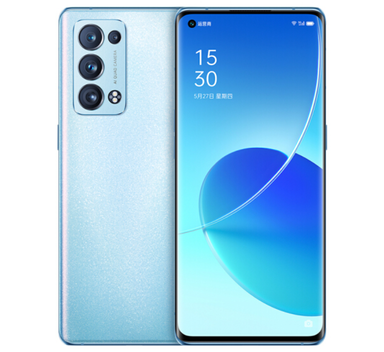 OPPO Reno6 系列热销：水光人像镜头 + 65W 超级闪充，2799 元起