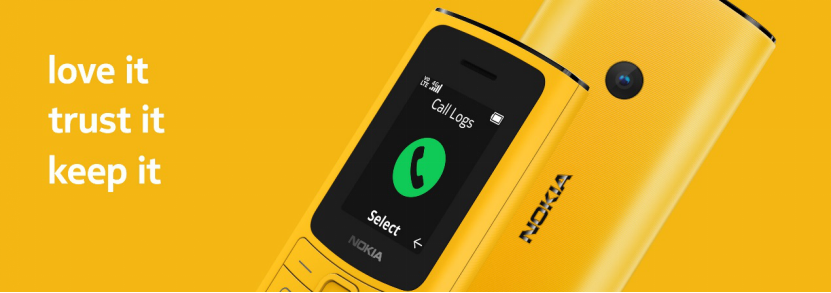 诺基亚推出Nokia 110/105，低价4G手机
