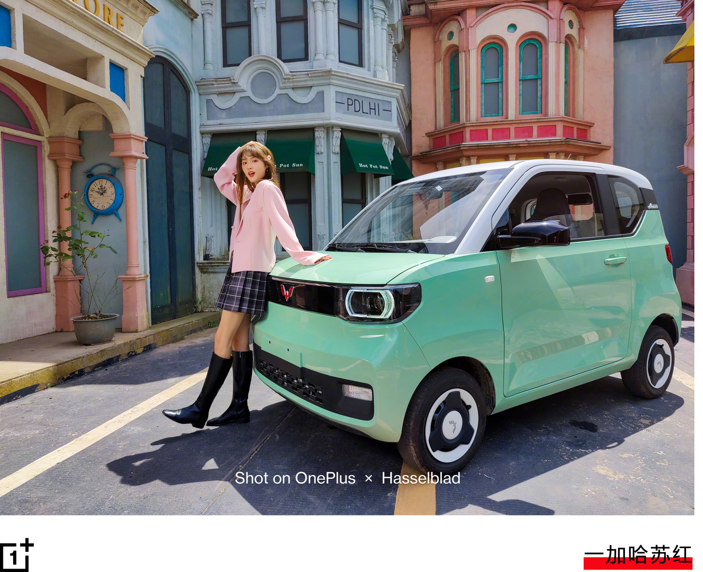 继跨界哈苏、奥特曼后，一加手机再联动五菱汽车