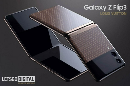 设计师畅想：Louis Vuitton版Galaxy Z Flip 3会是什么样子