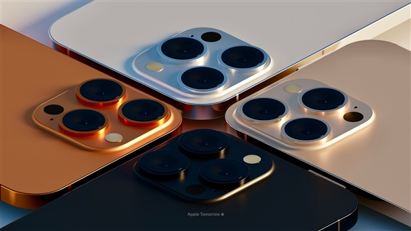 外观定型！iPhone 13 Pro超高清渲染图曝光：2款新配色亮眼